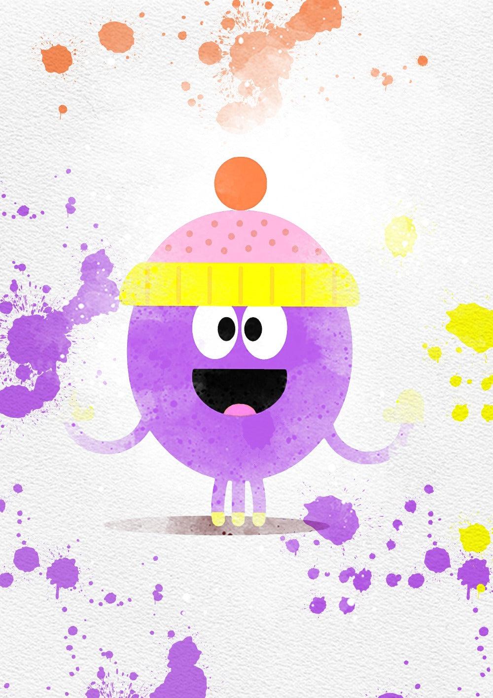 Duggee Set of 8 watercolour Printable Watercolour Print - 98types