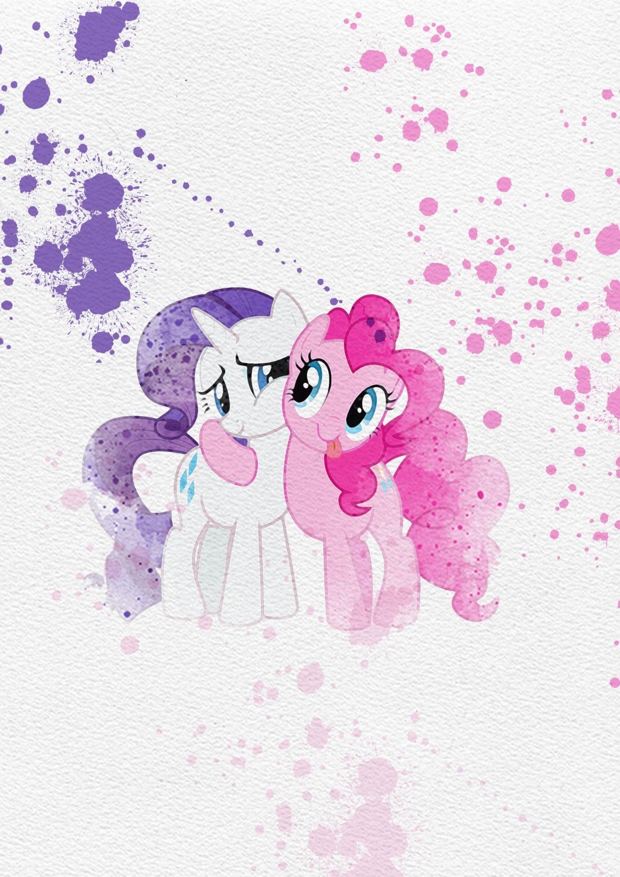My Little Pony Poster 8 Set Printable Watercolour Print - 98typesPRINTABLES