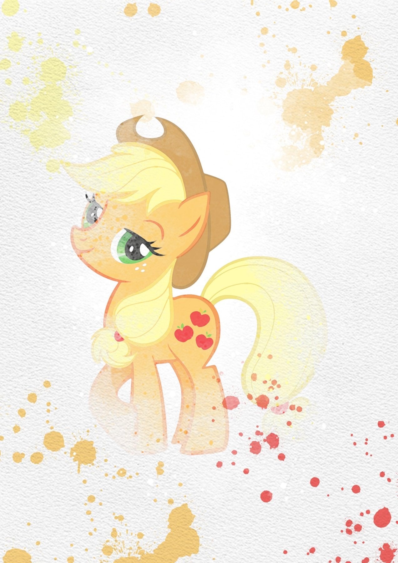 My Little Pony Poster 8 Set Printable Watercolour Print - 98types