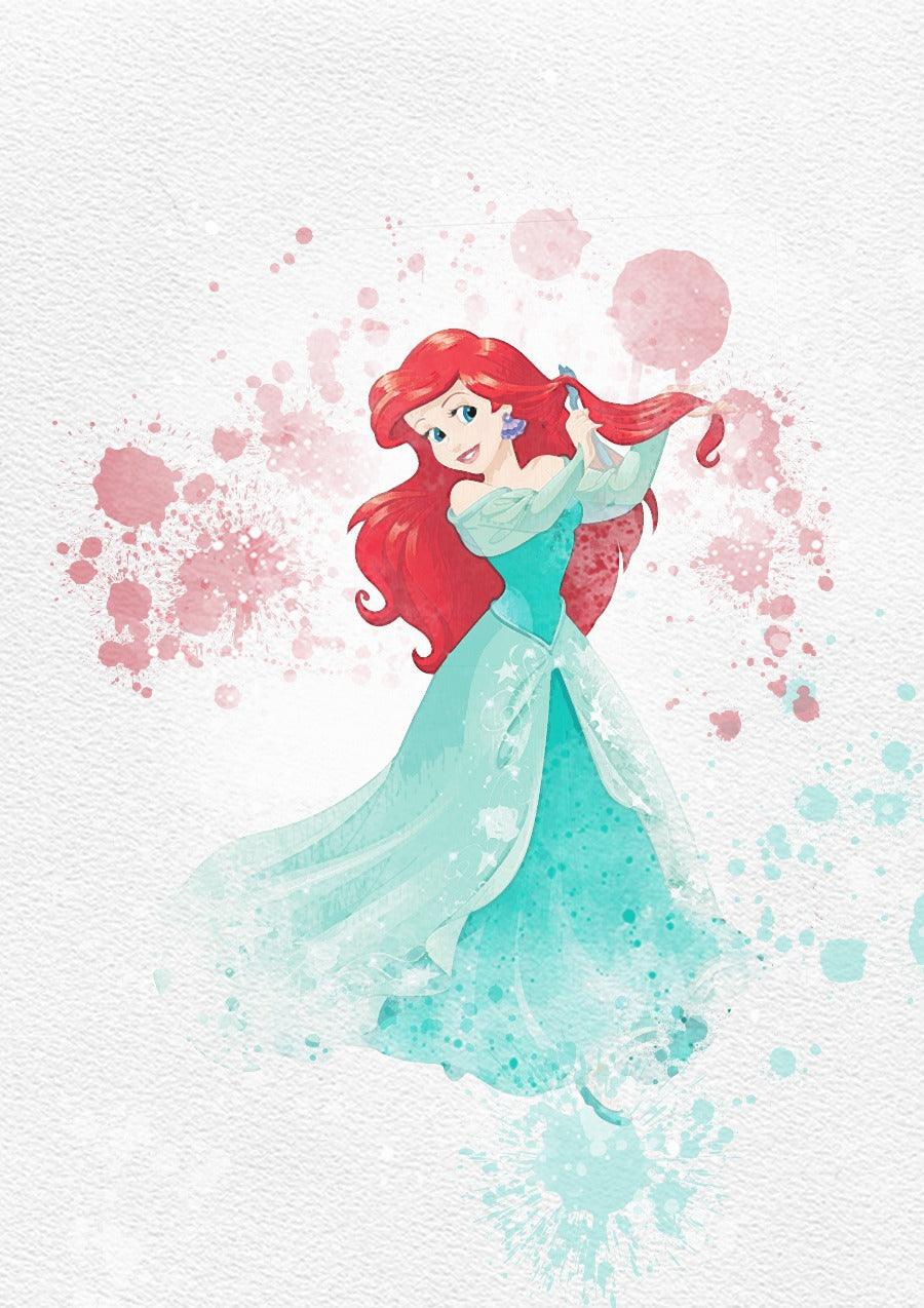 Set of 6 Disney Princess PRINTABLE Print - 98typesPRINTABLES
