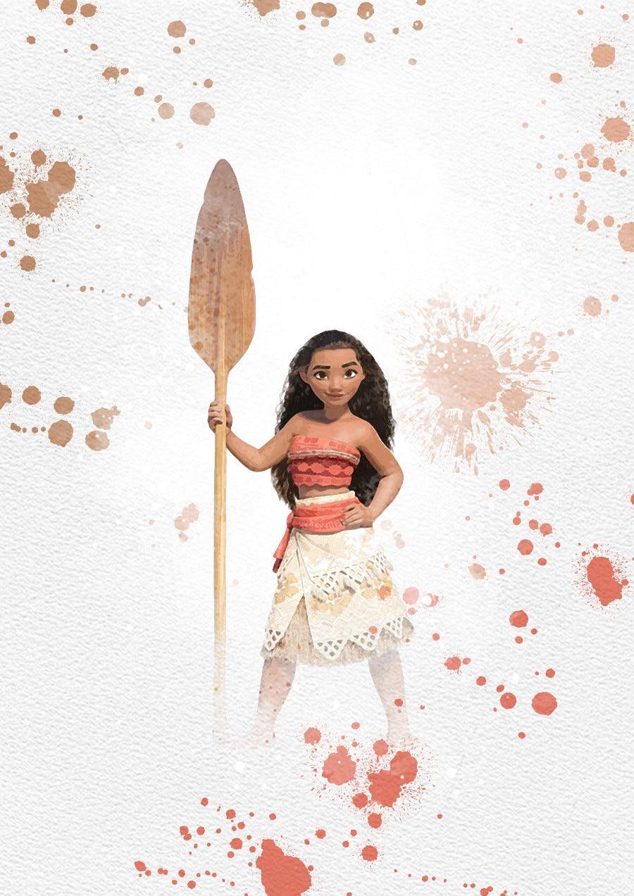 Set of 6 Moana Disney PRINTABLE Poster - 98typesPRINTABLES