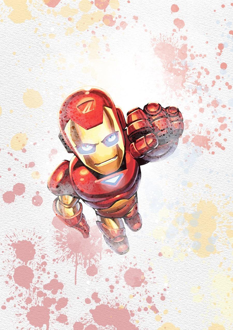 Set of 8 Mini Superheroes PRINTABLE Poster - 98typesPRINTABLES