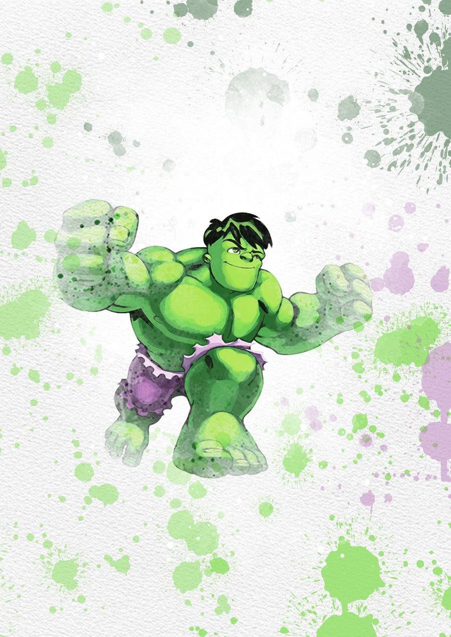 Set of 8 Mini Superheroes PRINTABLE Poster - 98typesPRINTABLES