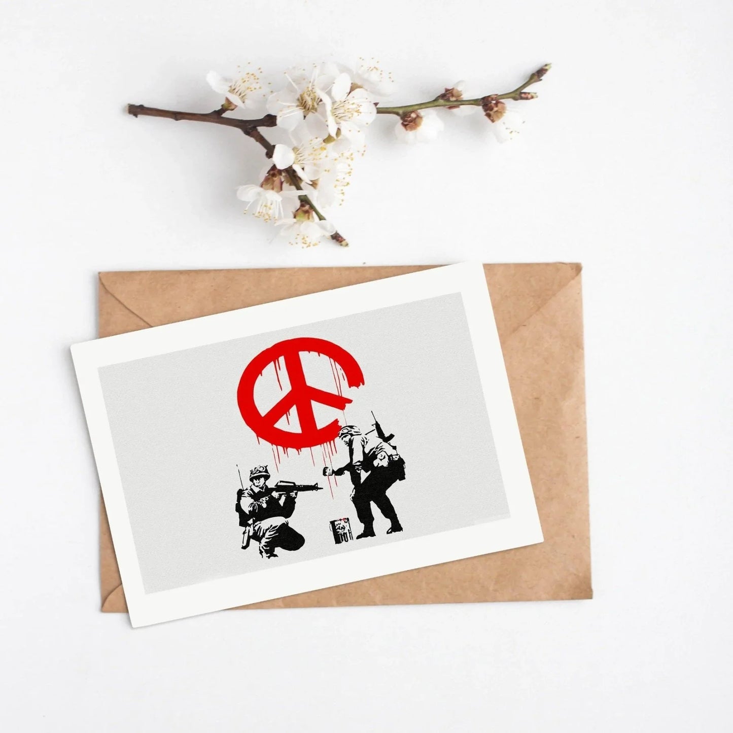 Banksy Art Peace Soldiers Poster - 98types