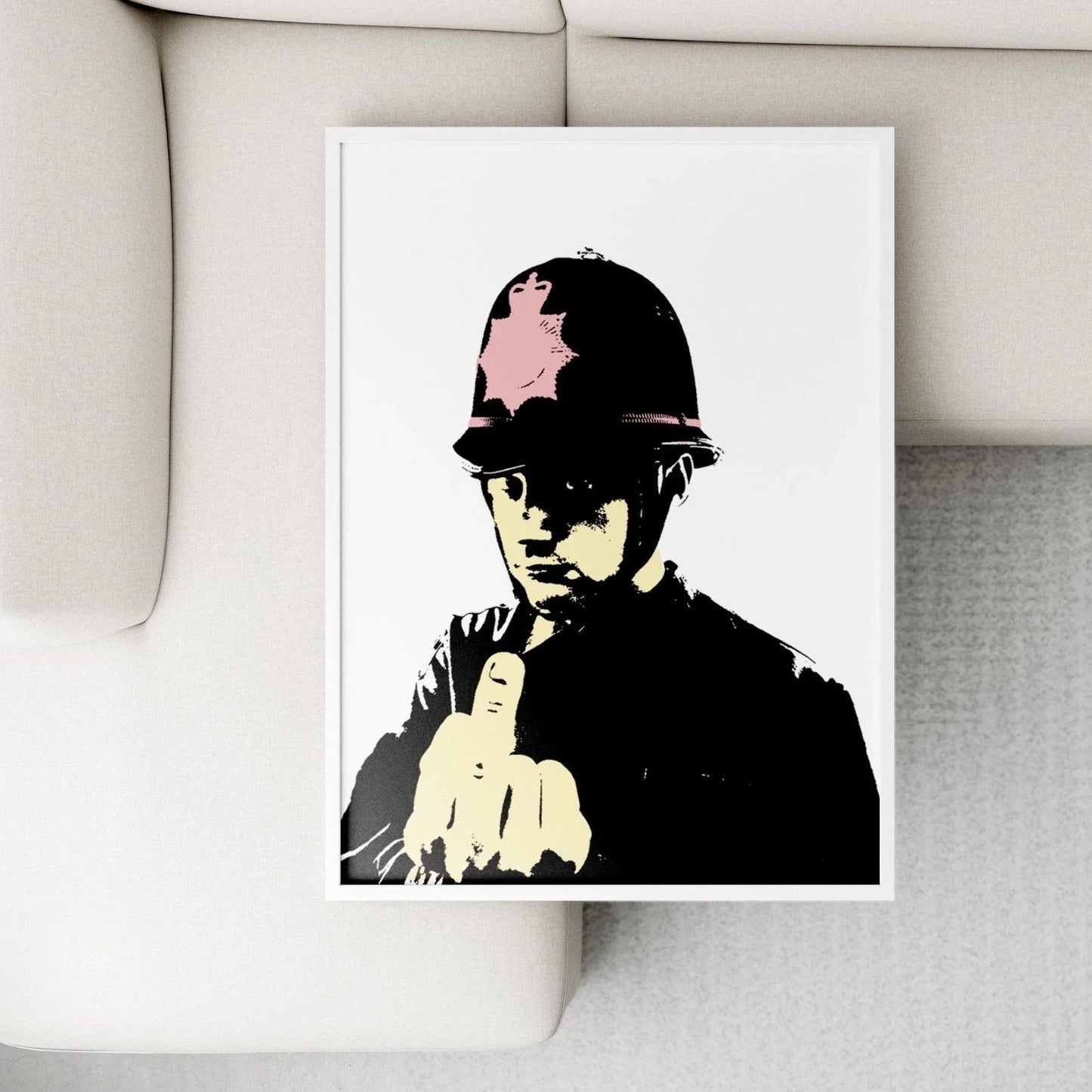 Banksy Middle Finger Poster - 98types