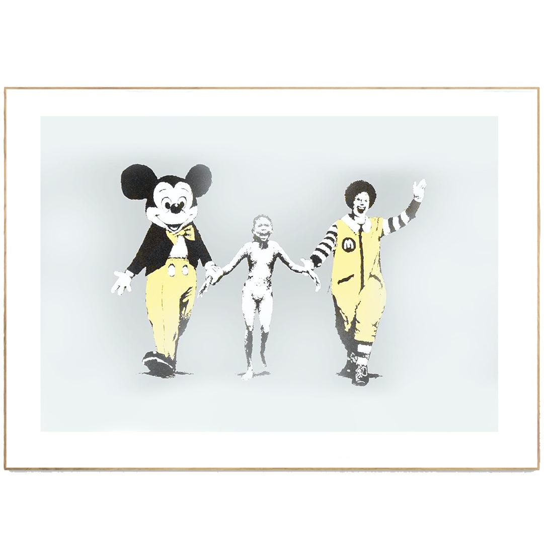 Banksy Napalm Girl Print - 98typesstreet art