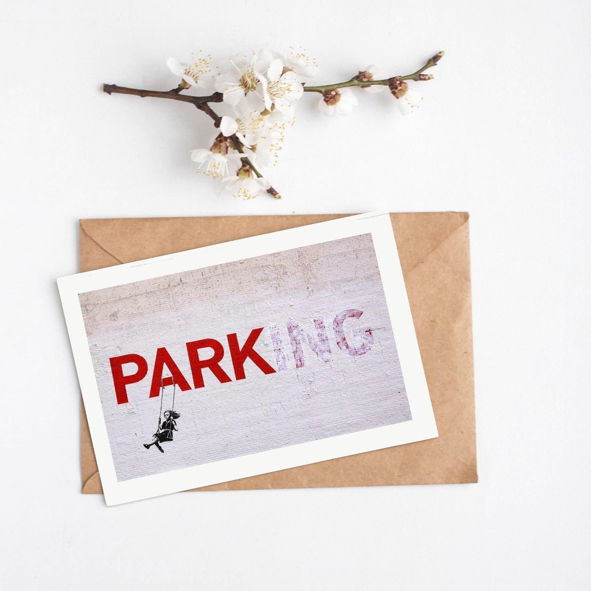 Banksy Street Art Parking Poster - 98types