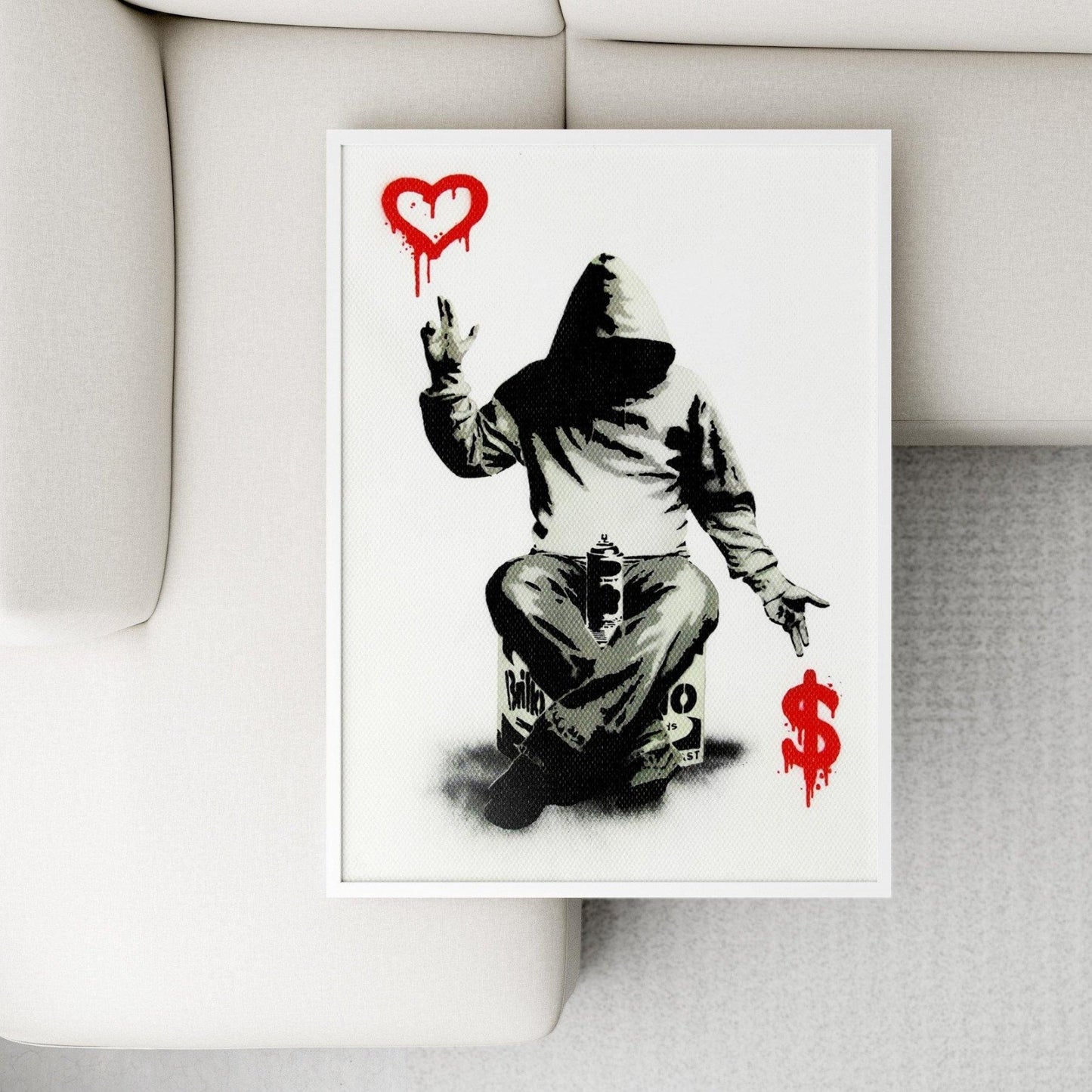 Boy Love or Money Art Print - 98typesstreet art