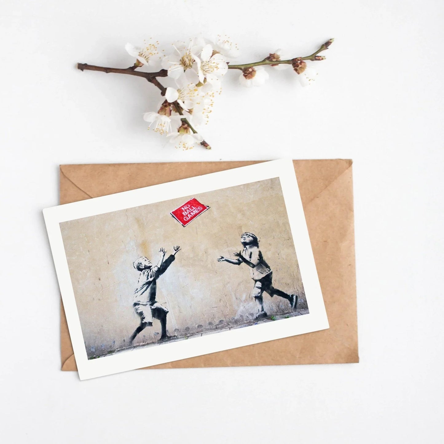 No Ball Games | Banksy Street Art Print - 98types