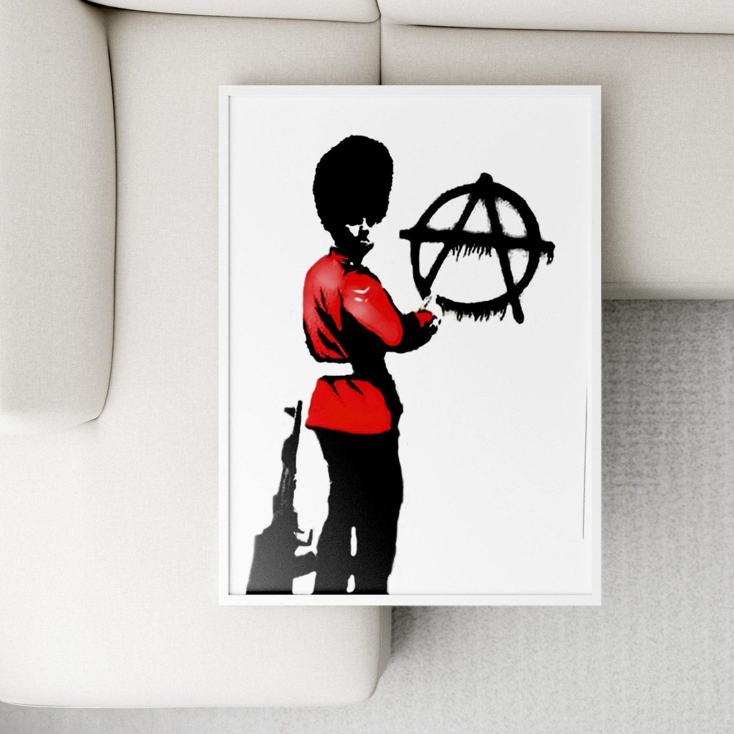 Queens Guard Pissing Banksy Poster - 98types