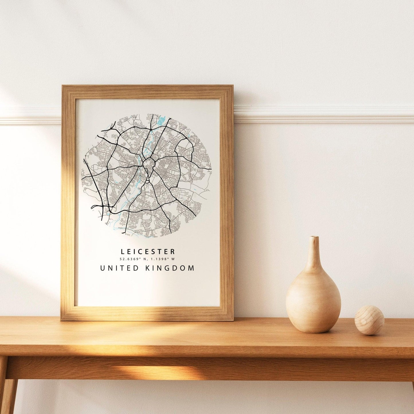 Leicester Street City Map Print - 98types
