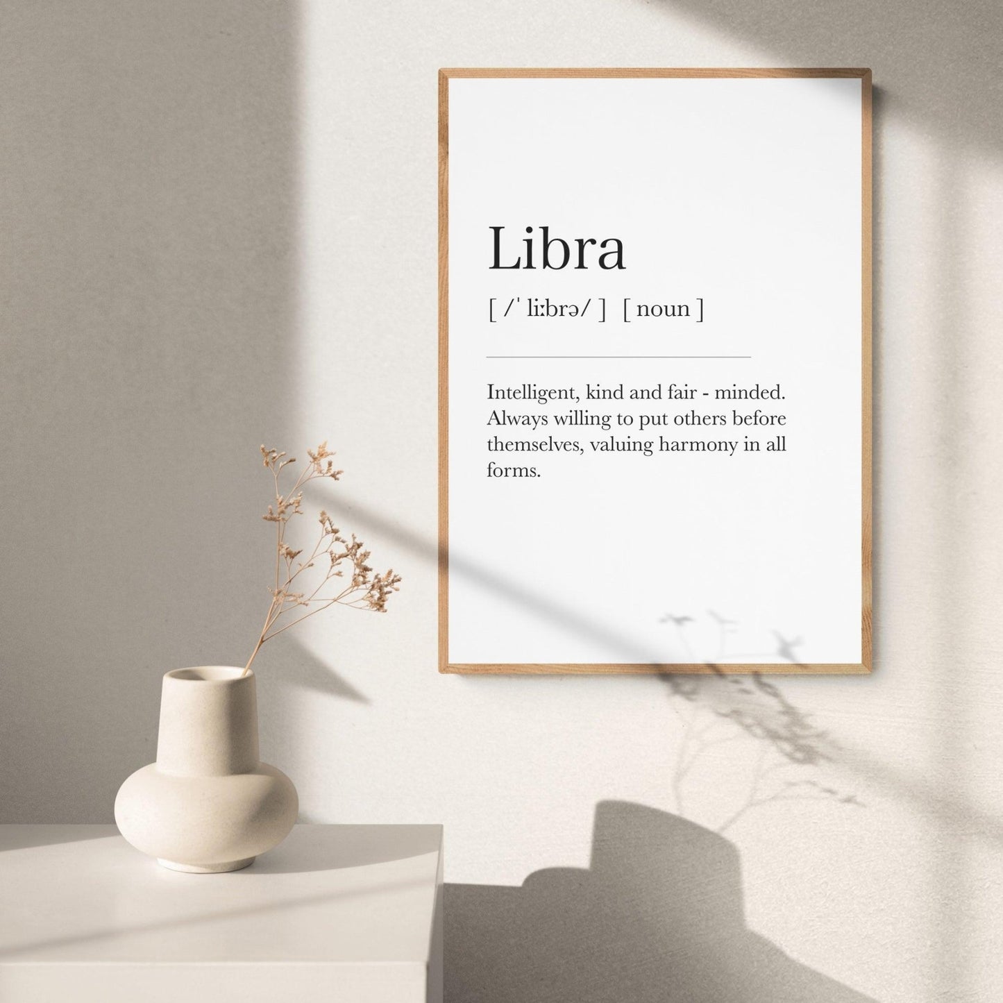 Libra Definition Prints - 98typeszodiac