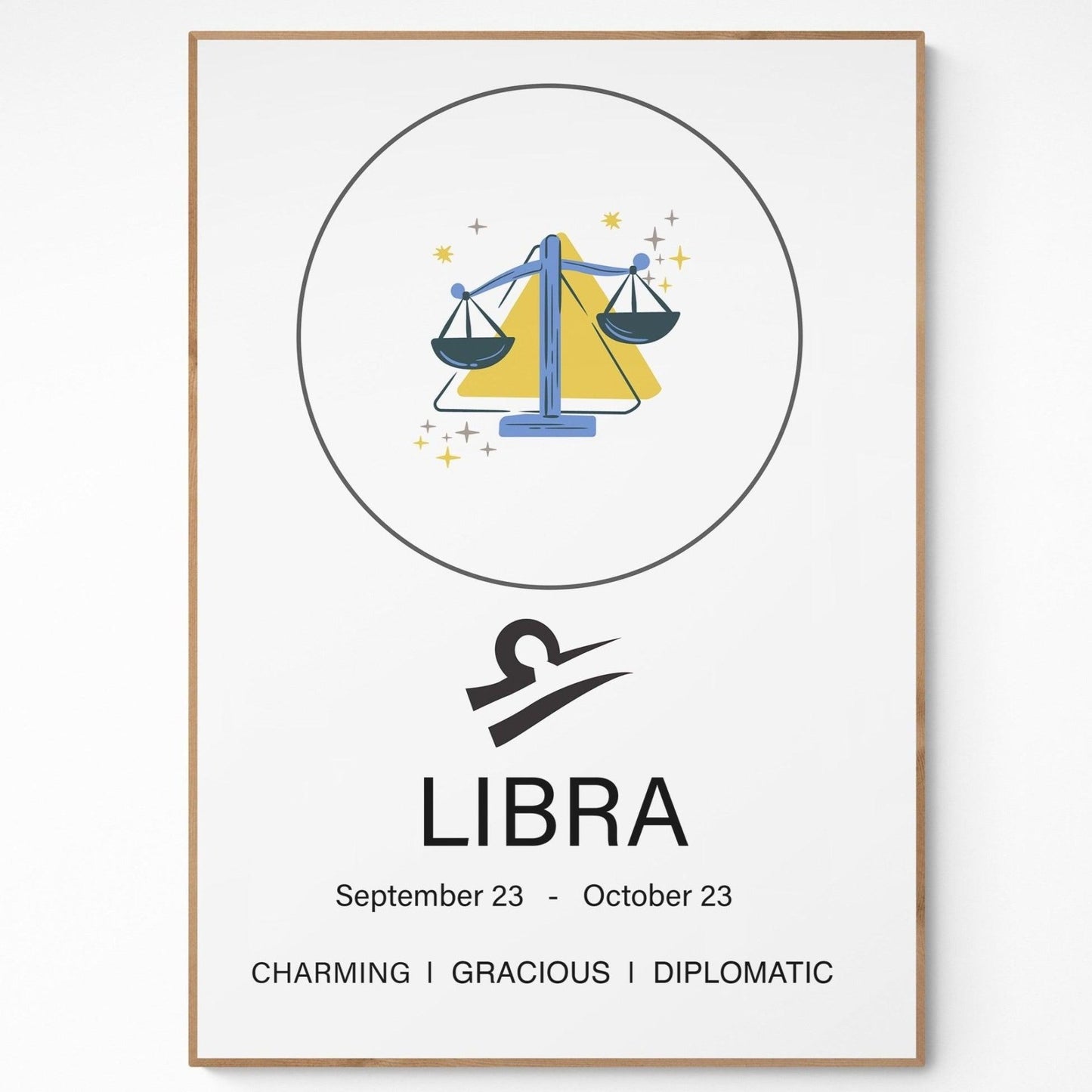 Libra Sign Prints - 98typeszodiac