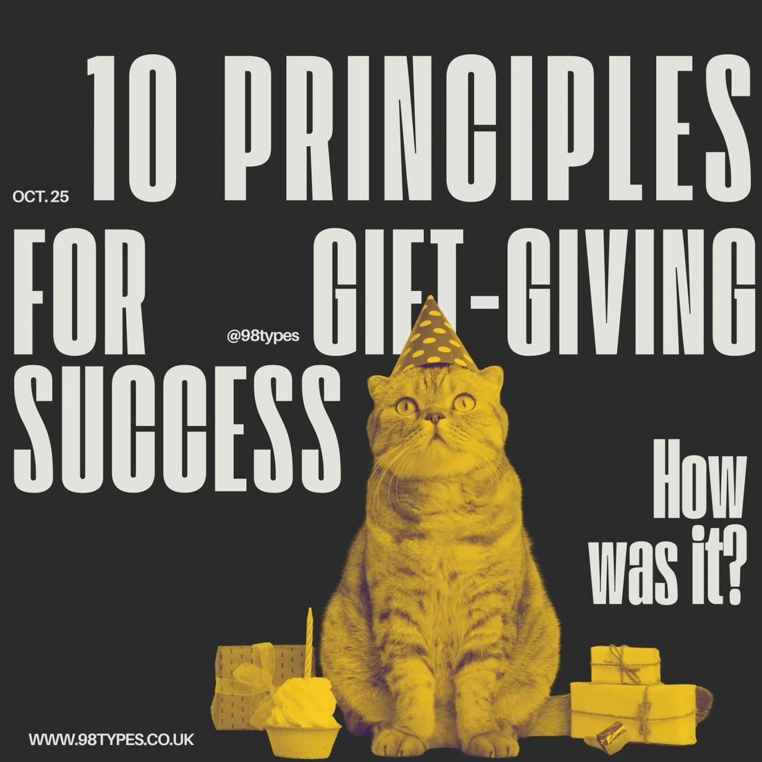 10 Principles for Gift-Giving Success - 98 Types Studio