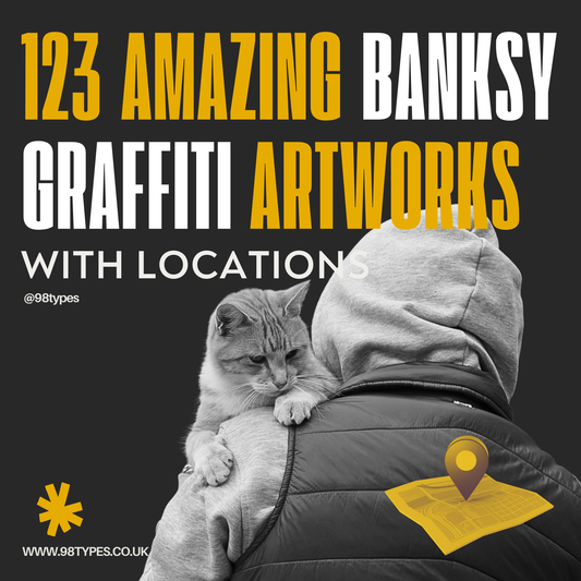 123 Amazing Banksy Graffiti Artworks With Locations - 98 Types Studio