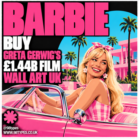 Barbie Poster UK — Buy Greta Gerwig's £1.44B Film Wall Art