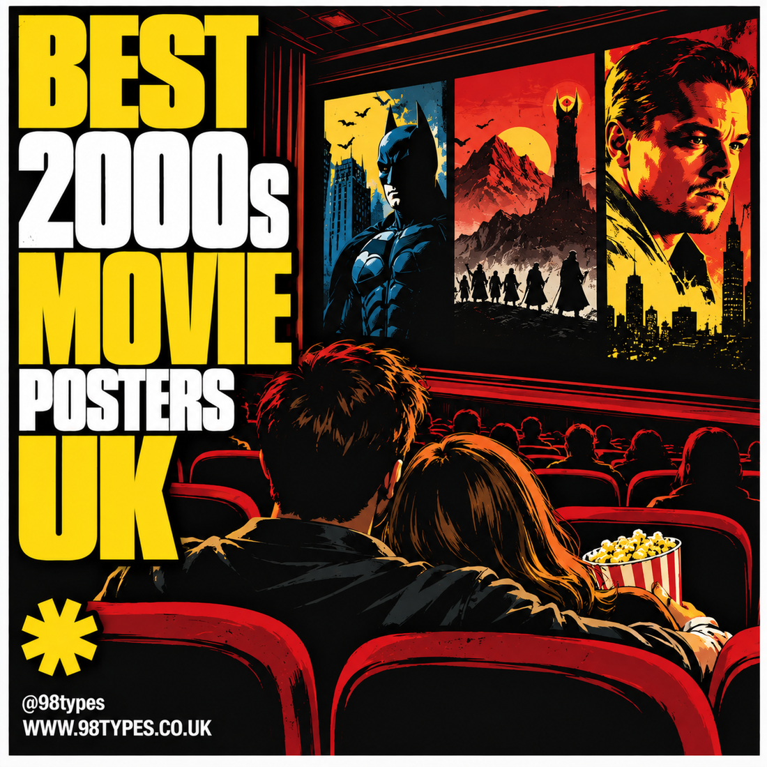 Best 2000s Movie Posters UK — Dark Knight, Lord of the Rings, The Departed