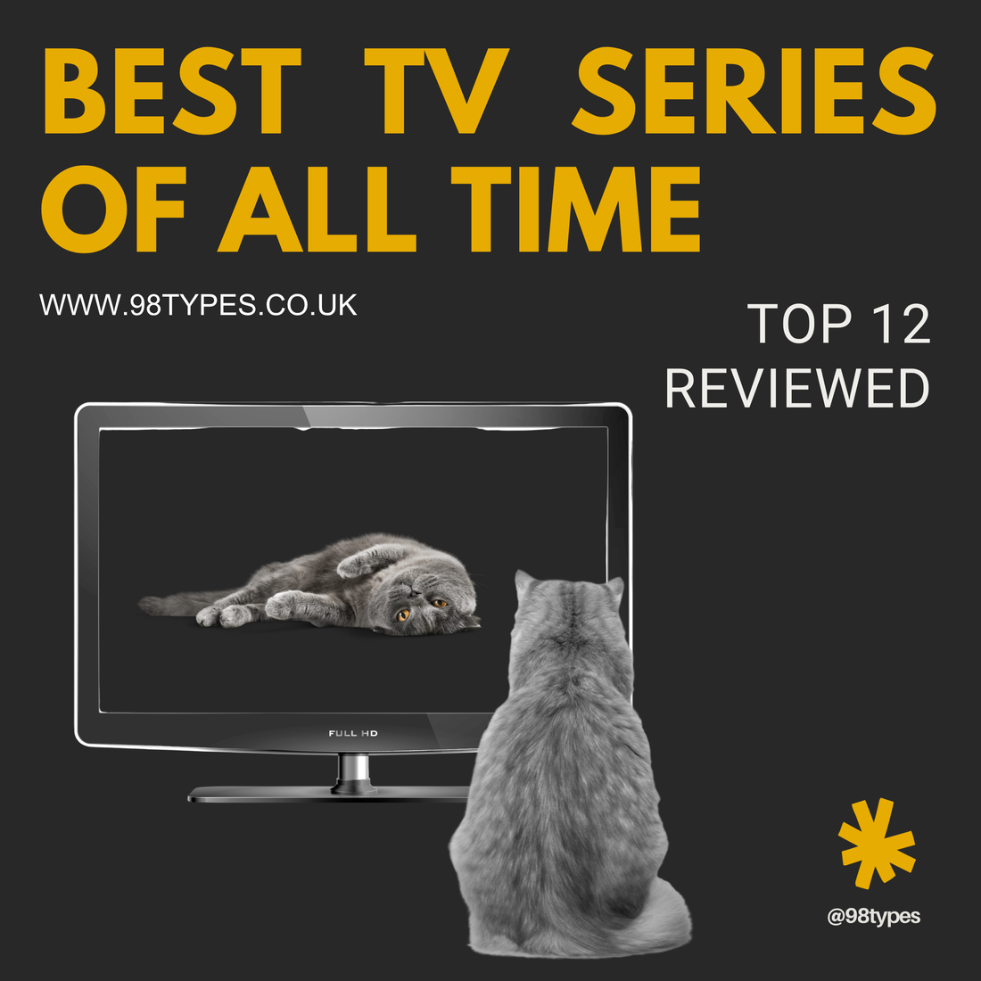 Best TV Series of All Time — Top 12 Reviewed by 98 types