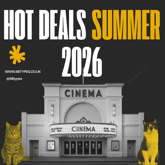 Hot Deals Summer 2026 — Blockbusters & Family Films | 98types