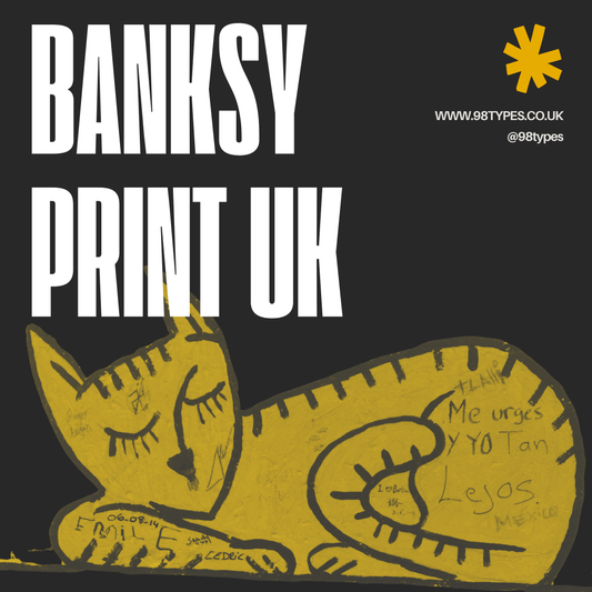Banksy Prints in the UK: Street Art That Transformed Modern Culture