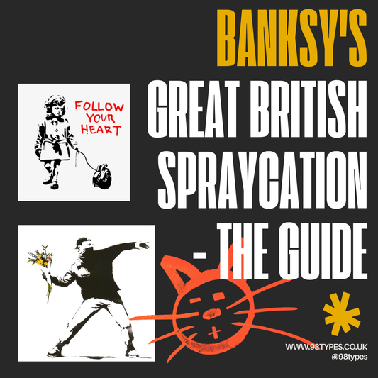BANKSY'S GREAT BRITISH SPRAYCATION - THE GUIDE
