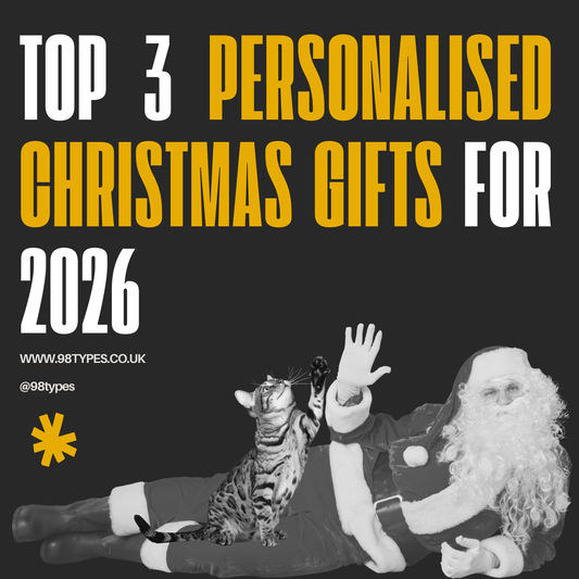 Top 3 Personalised Christmas Gifts for 2026