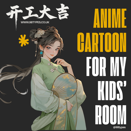 Anime Cartoon for my Kids’ Room