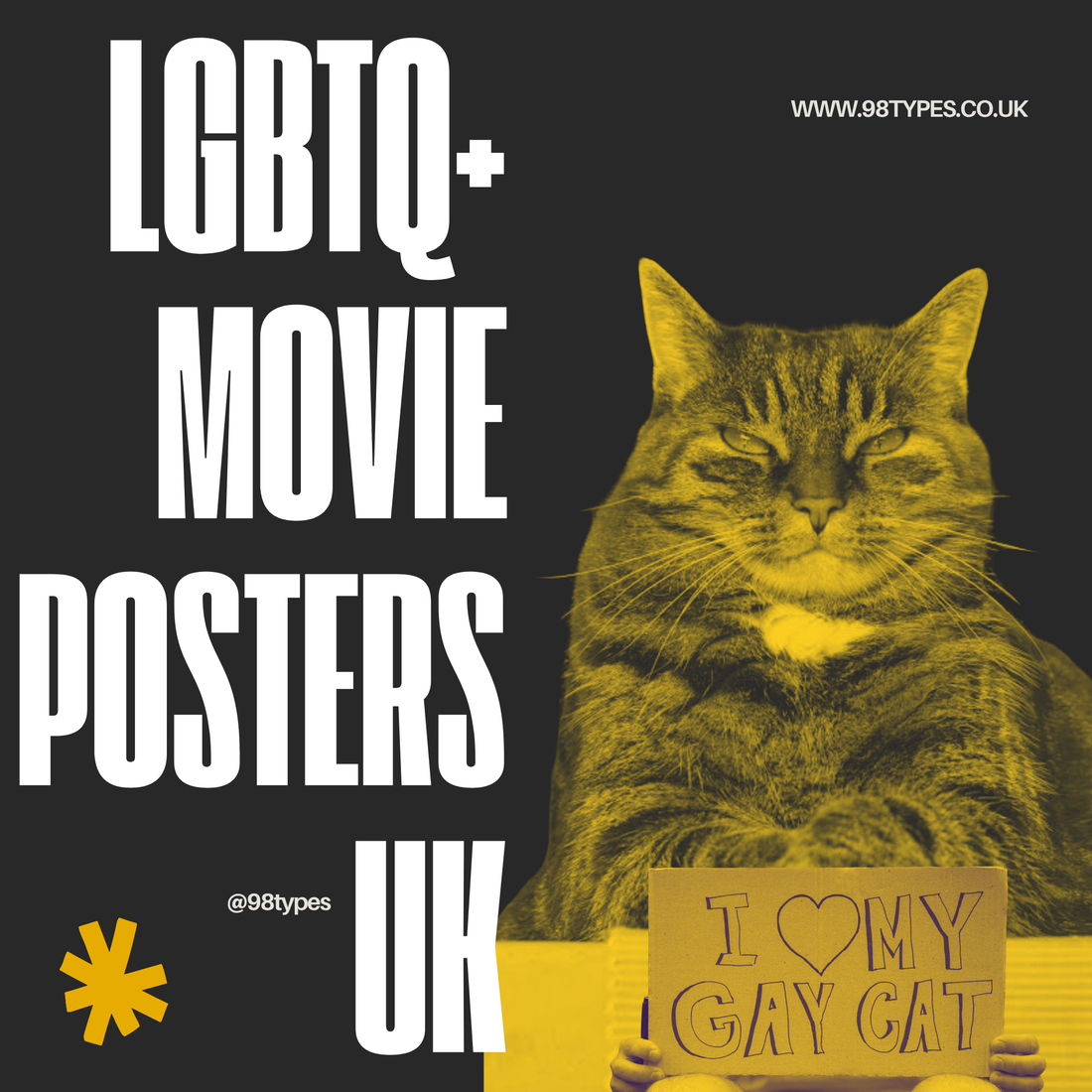 LGBTQ+ movie posters UK