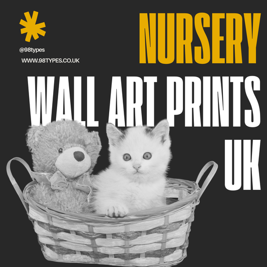 98types · Nursery Wall Art UK