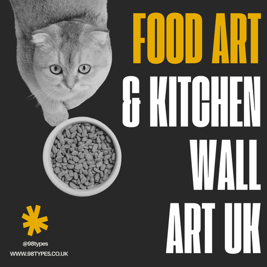 Food Art  & Kitchen Wall Art UK