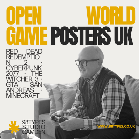 Open World Game Posters UK