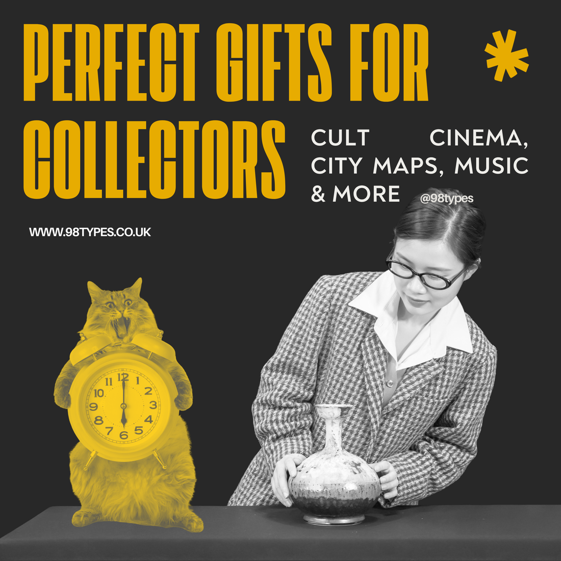 Perfect Gifts for Collectors: Cult Cinema, City Maps, Music & More