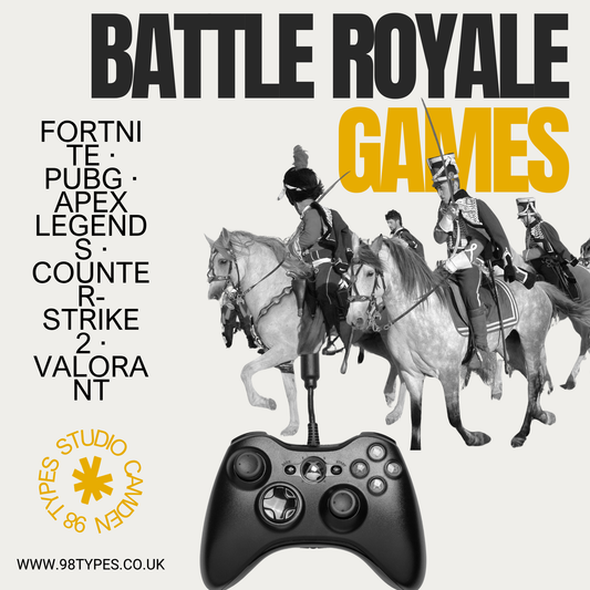 Battle Royale Game Posters UK — Best BR Game Wall Art