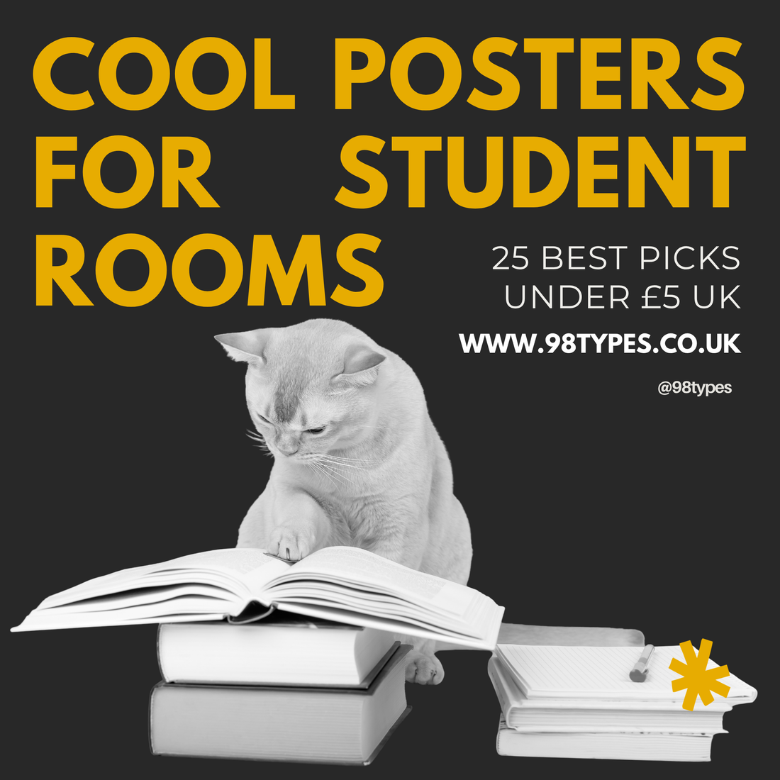 Cool Posters for Student Rooms