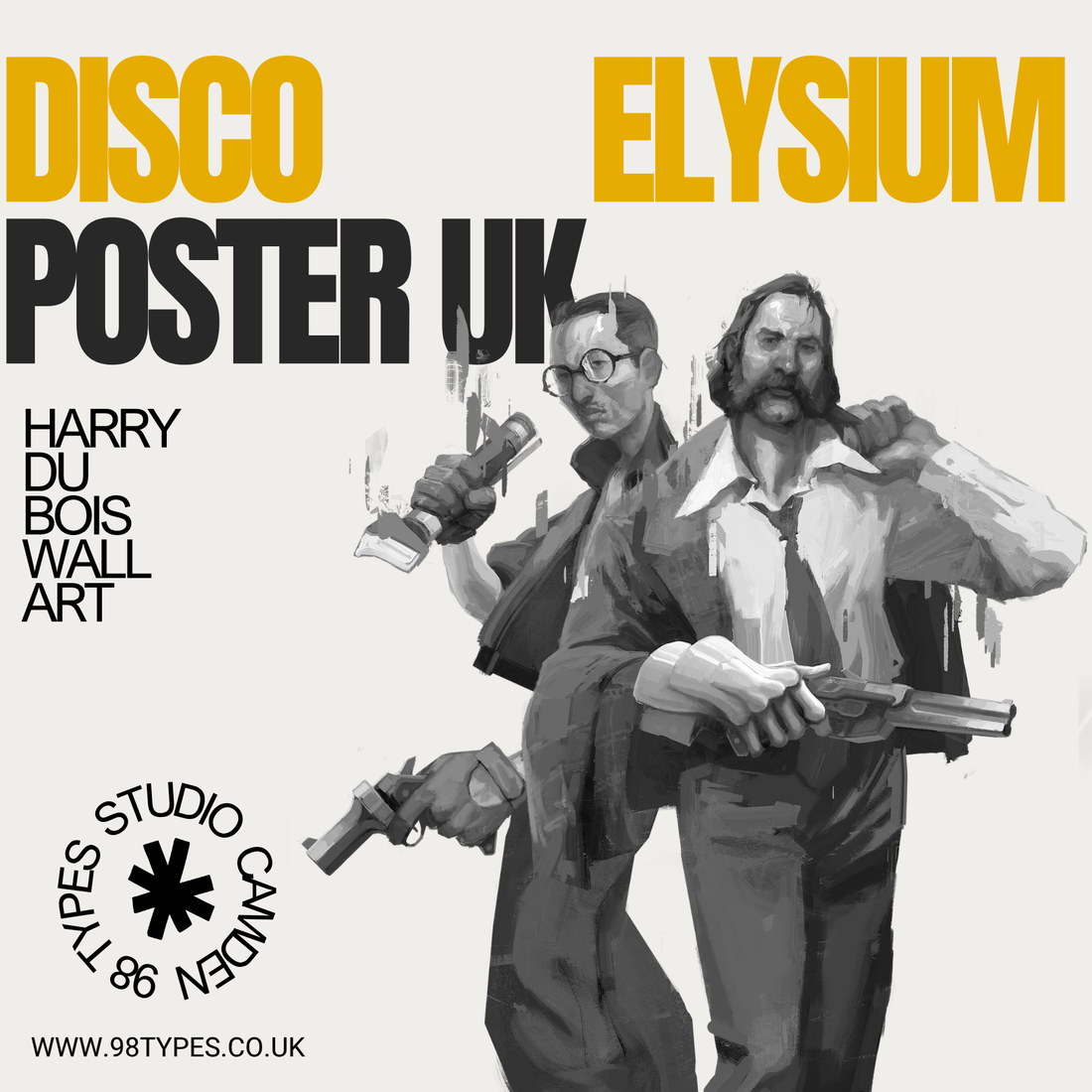 Disco Elysium Poster UK