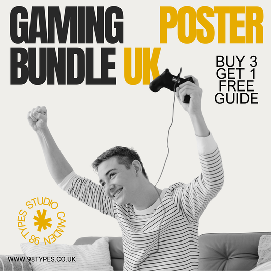 Gaming Poster Bundle UK — Buy 3 Get 1 Free Guide