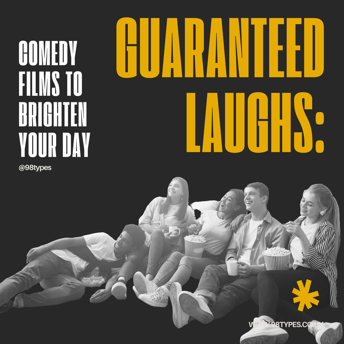 Guaranteed Laughs: Comedy Films to Brighten Your Day