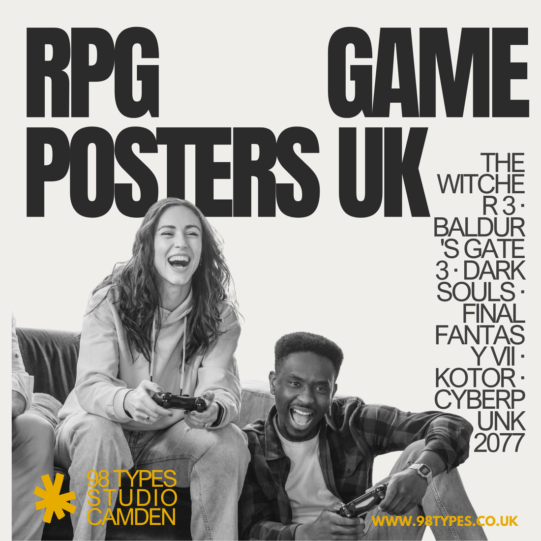RPG Game Posters UK