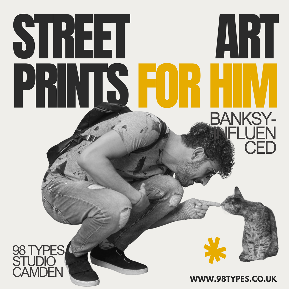 Street Art Prints for Him