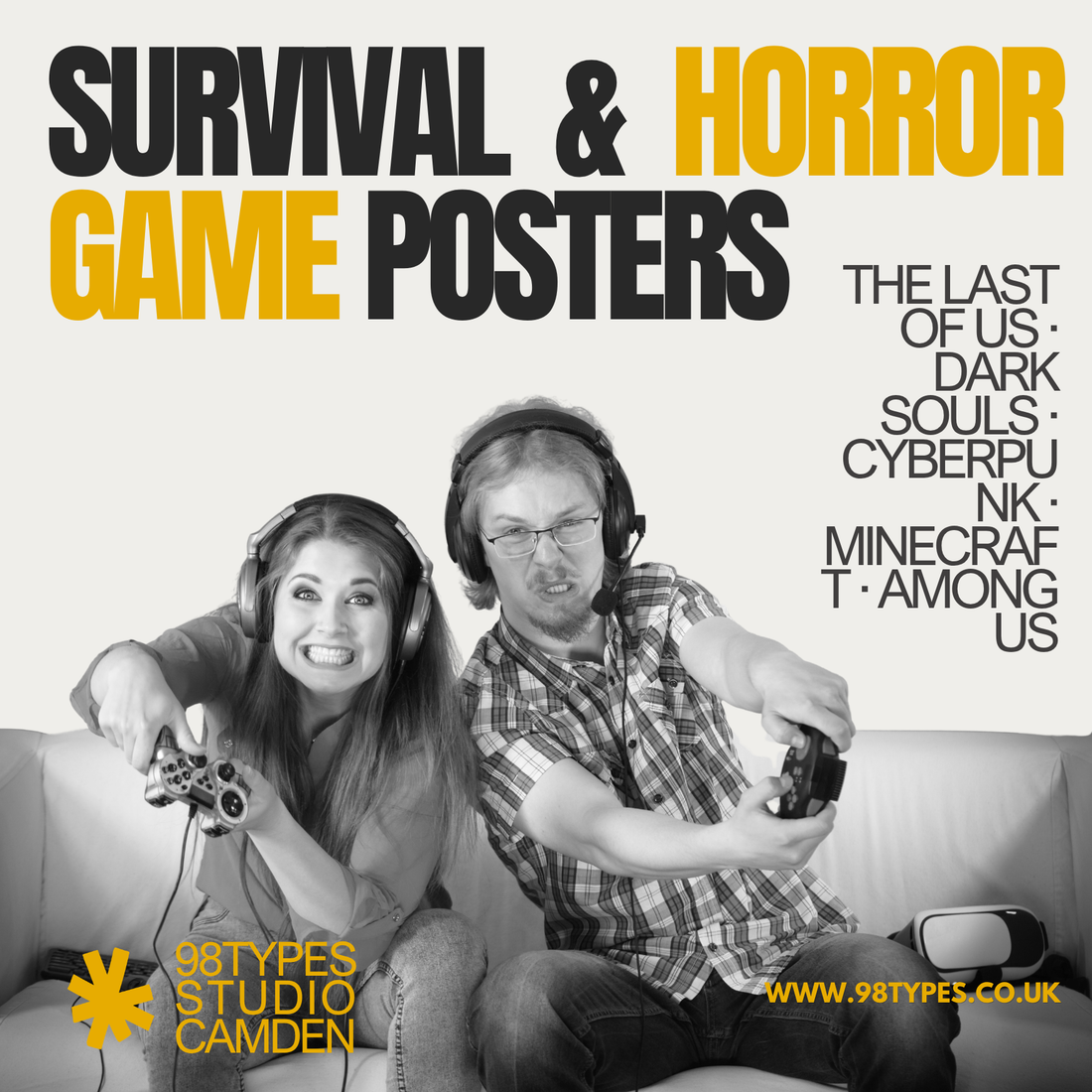 Survival & Horror Game Posters