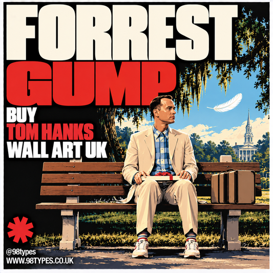 Forrest Gump Poster UK — Tom Hanks Wall Art