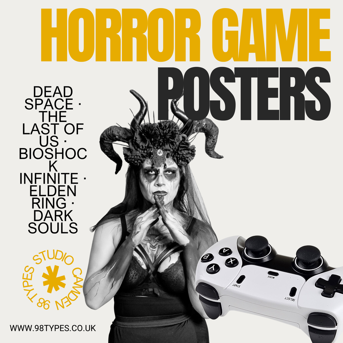 Horror Game Posters UK — Best Survival Horror Wall Art
