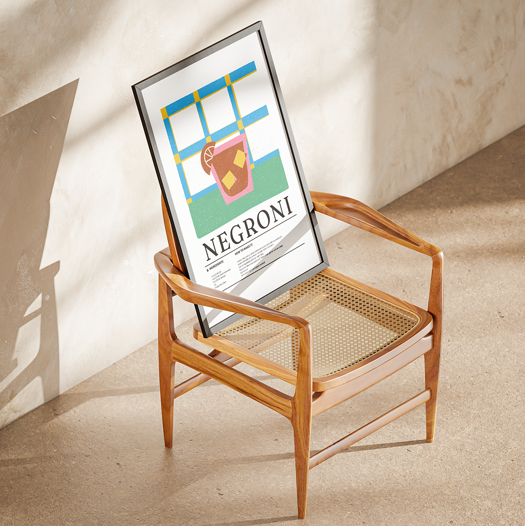 The Best Cocktail &amp; Drinks Posters for Your Home Bar, Kitchen and Bar Cart