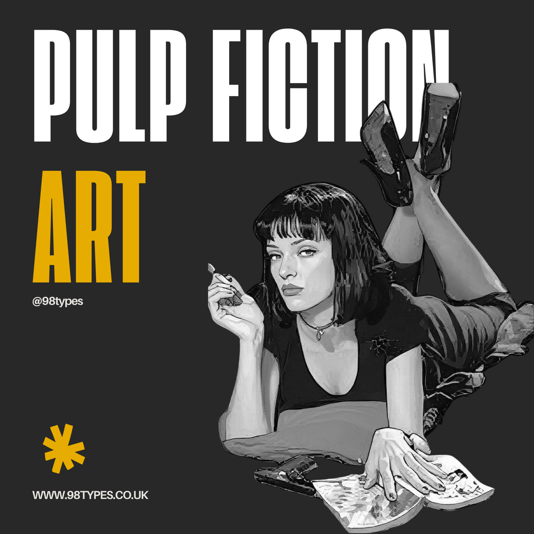 Pulp Fiction Art Prints to Match Any Home's Decor