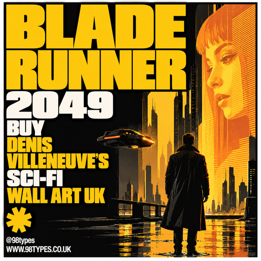 Blade Runner 2049 Poster UK — Buy Denis Villeneuve's Sci-Fi Wall Art