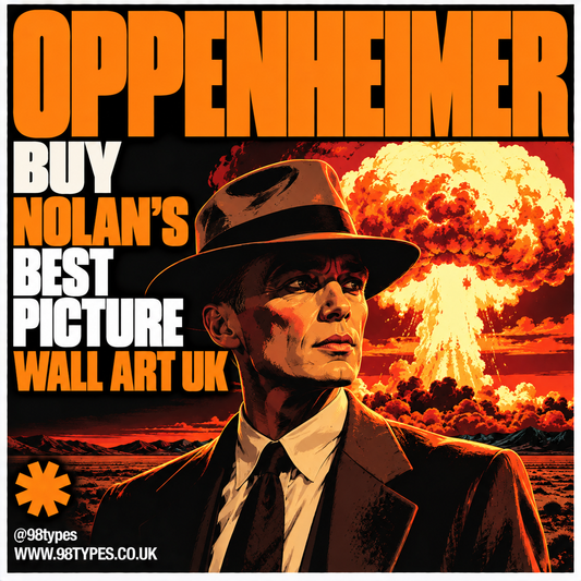 Oppenheimer Poster UK — Buy Nolan's Best Picture Wall Art