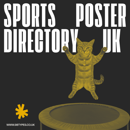 Sports Poster Directory  UK by 98 types