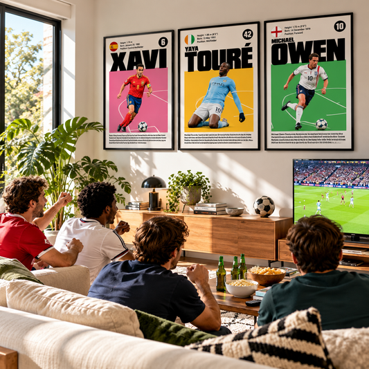 Greatest Footballers of All Time Posters