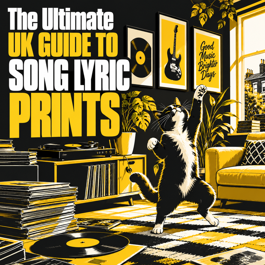 The Ultimate UK Guide to Song Lyric Prints