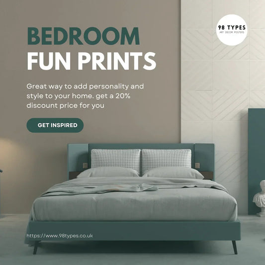 Fun Prints for Bedroom - Choose the perfect one for You - 98 Types Studio